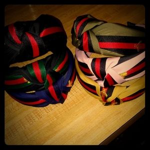 Designer inspired headbands.